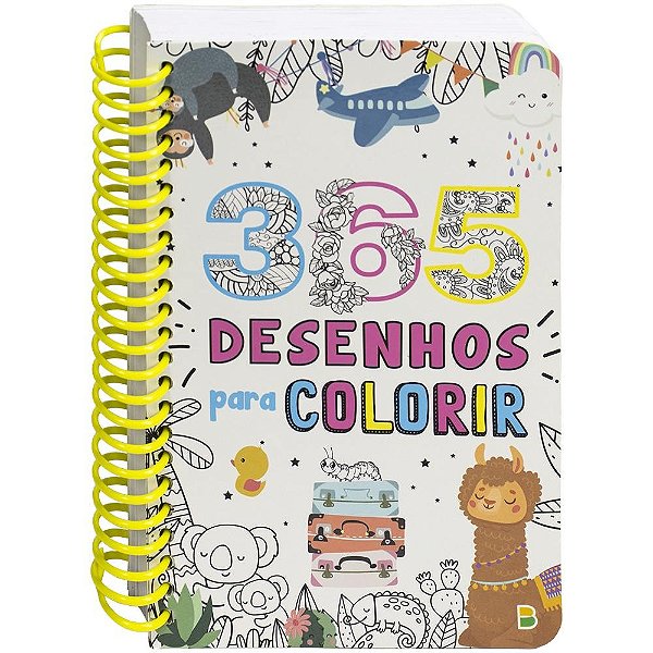 365 DESENHOS PARA COLORIR (BR) (ESP)