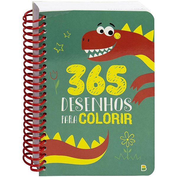 365 DESENHOS PARA COLORIR (VD) ESPIRAL
