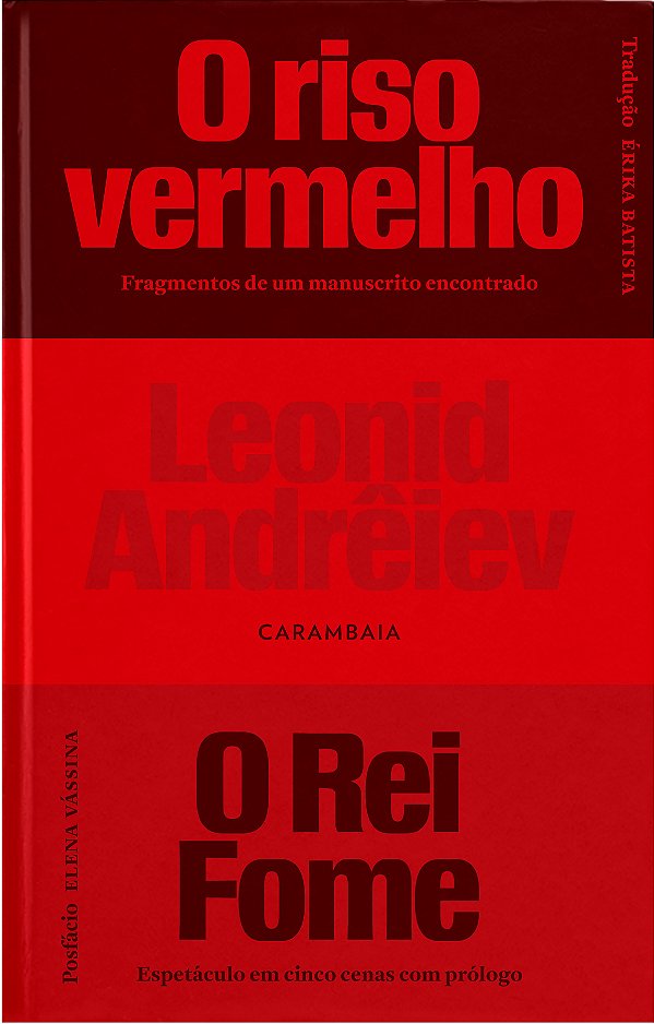 O riso vermelho e O Rei Fome: O riso vermelho – Fragmentos de um manuscrito encontrado e O Rei Fome – Espetáculo em cinco cenas com prólogo