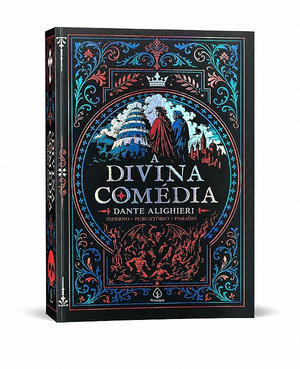 A Divina Comédia - Edição supreme - Livro capa dura com relevo