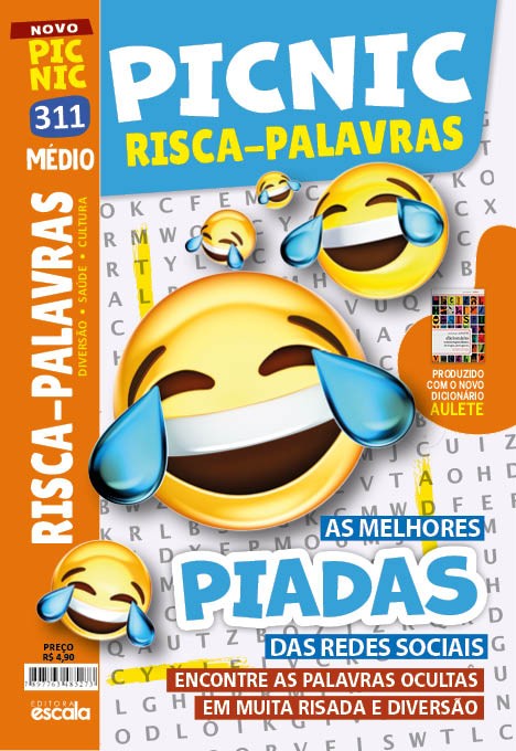 Livro Picnic Risca-Palavras - Médio: 311 - piadas