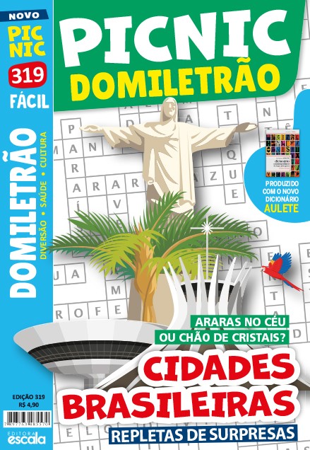 Livro Picnic Domiletrão - Fácil: 319 - cidades brasileiras