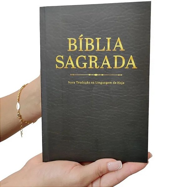 Livro Bíblia Sagrada Nova Tradução Na Linguagem De Hoje