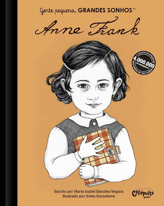 Livro Gente pequena, grandes sonhos - Anne Frank