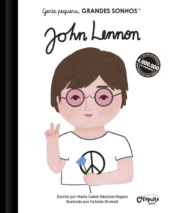 Livro Gente pequena, grandes sonhos - John Lennon