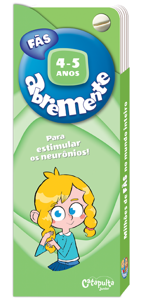 Livro Abremente Fãs 4-5 anos
