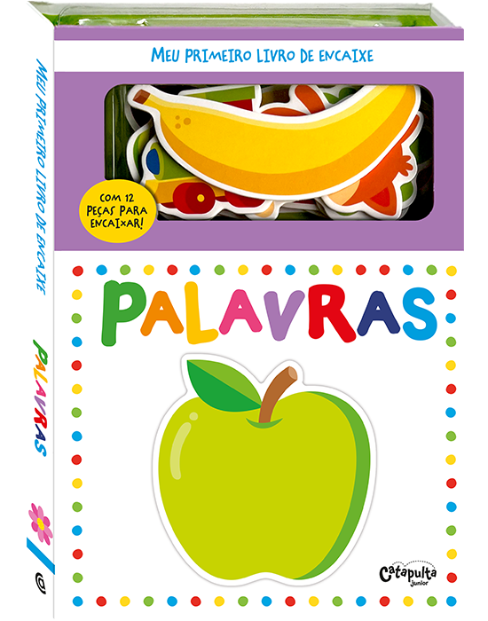 Livro Meu primeiro livro de encaixe: Palavras (Volume 1)