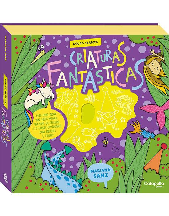 Livro Lousa mágica: criaturas fantásticas