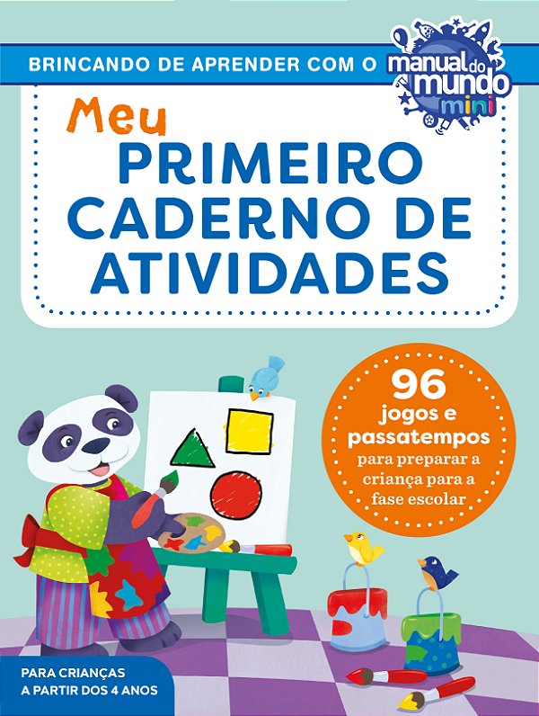 Livro Meu primeiro caderno de atividades
