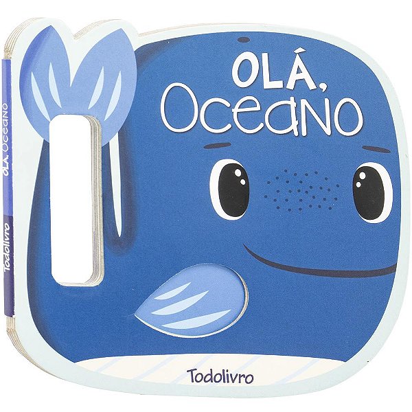 Livro Agite e Rodopie! Um Livro com alça: Olá, Oceano