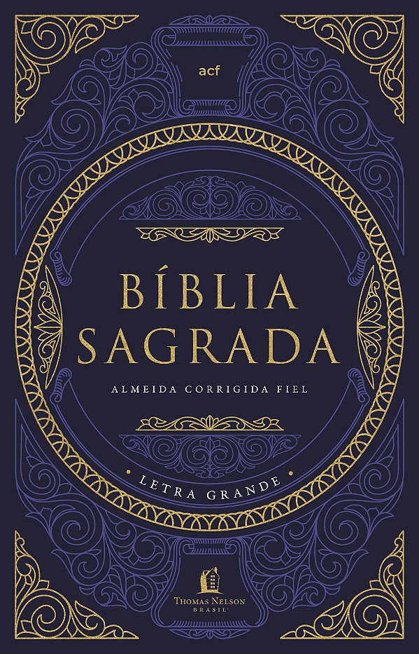 Livro Bíblia Tesouro Sagrado, ACF, Capa Dura, Letra Grand...
