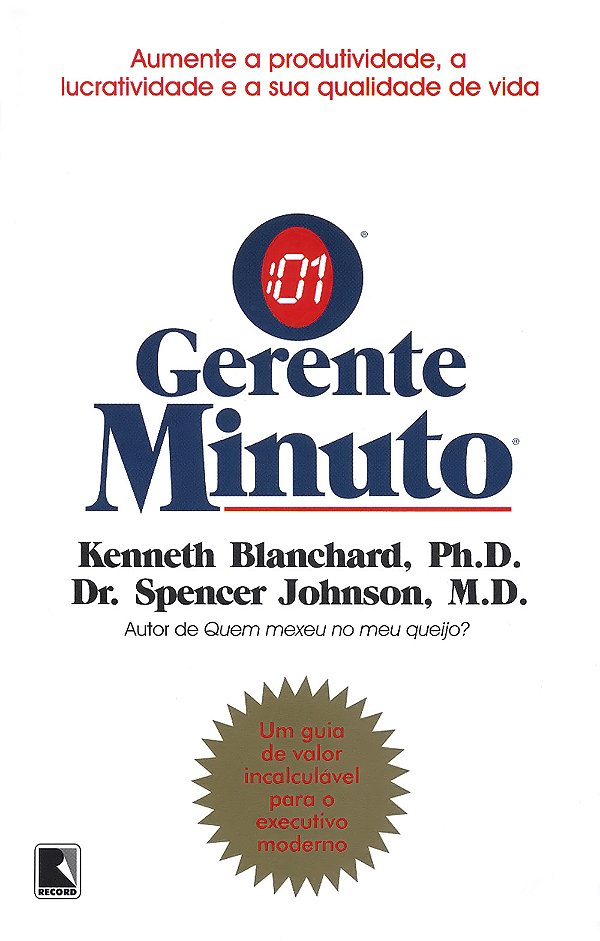 Livro O gerente-minuto