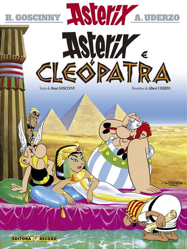 Livro Asterix - Asterix E Cleópatra