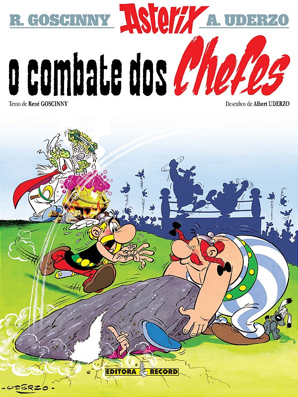 Livro O combate dos chefes (nº 7 as aventuras de asterix)
