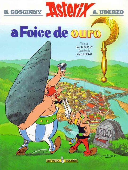 Livro A foice de ouro (Nº 2 As aventuras de Asterix) (Vol...