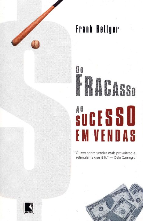 Livro Do fracasso ao sucesso em vendas