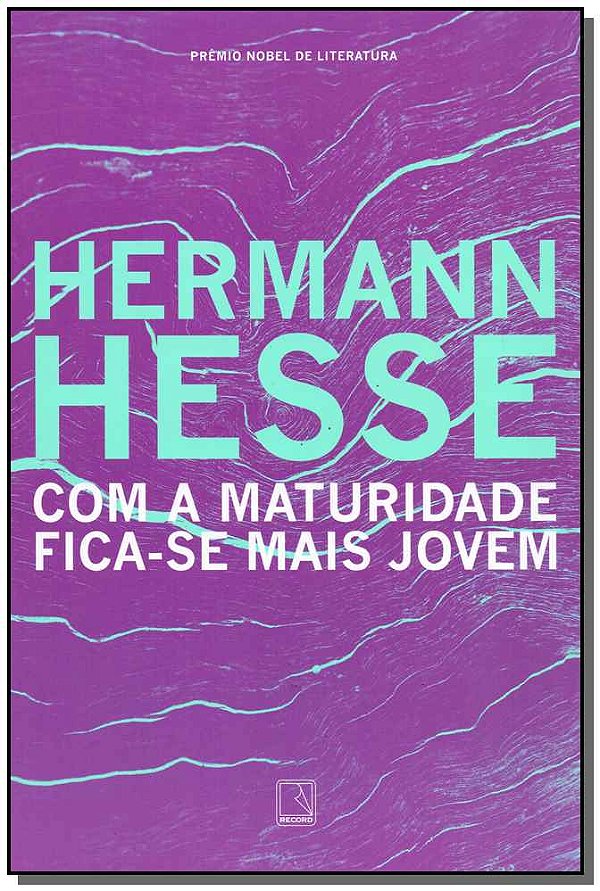 Livro Com a maturidade fica-se mais jovem