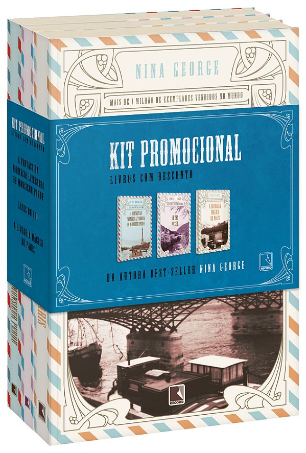 Livro Kit - A Livraria Mágica De Paris