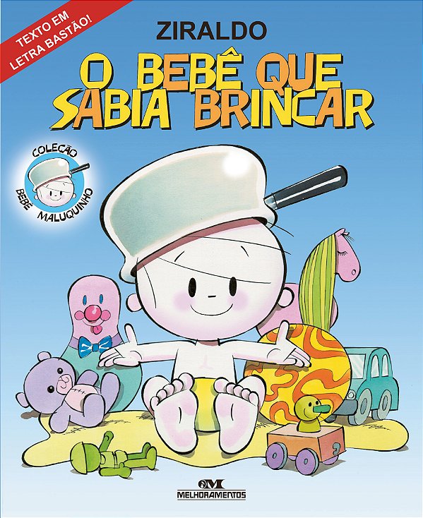 Livro O bebê que sabia brincar