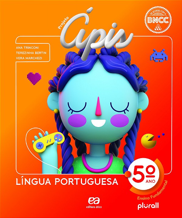 Livro Projeto Ápis Língua Portuguesa 5 Ano - 04Ed/20
