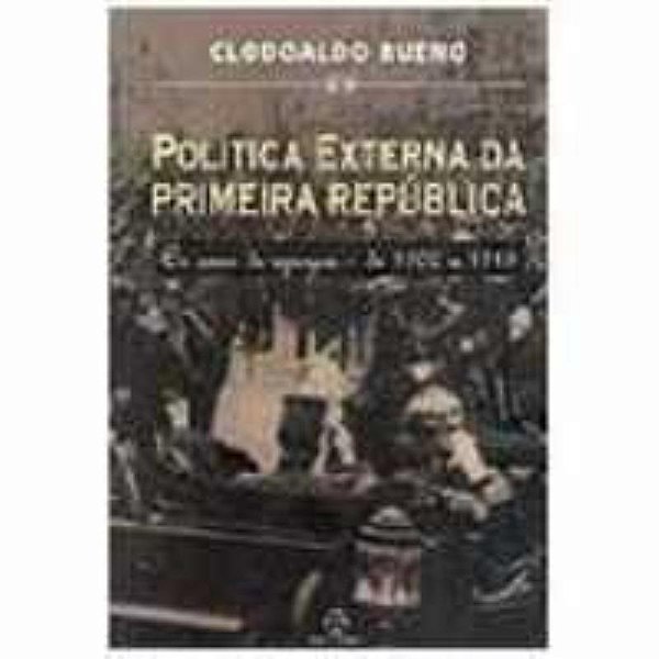 Livro Política externa da primeira república