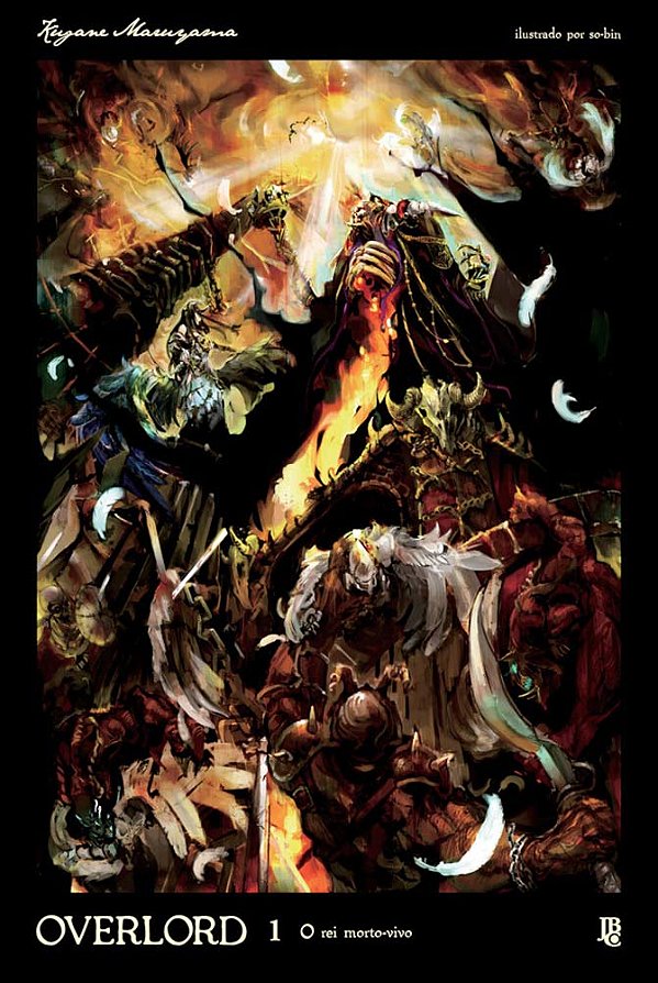 Livro Overlord Vol. 01 (livro) - O Rei Morto-vivo