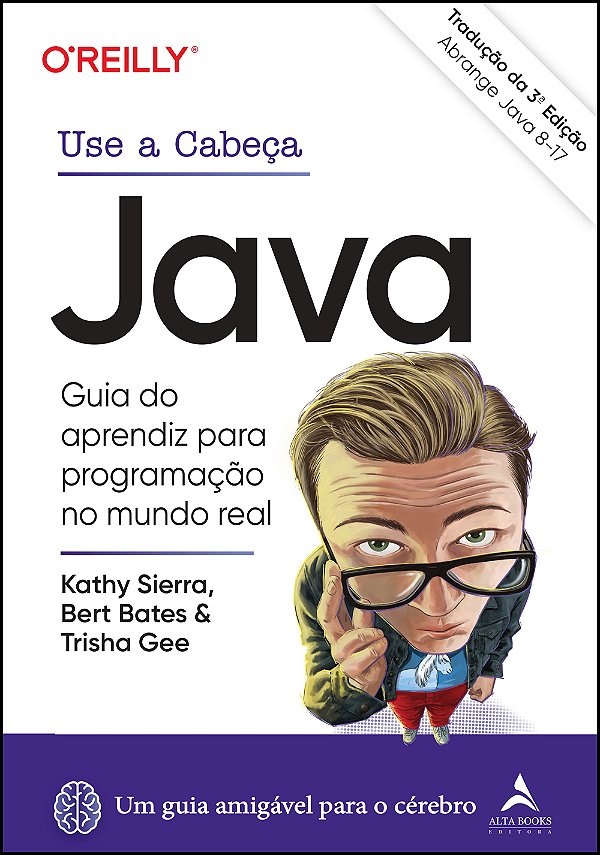 Livro Use a Cabeça Java – 3ª Edição: guia do aprendiz par...