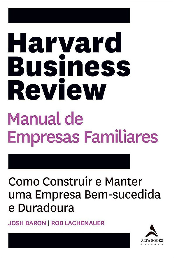Livro Harvard business review manual de empresas familiar...