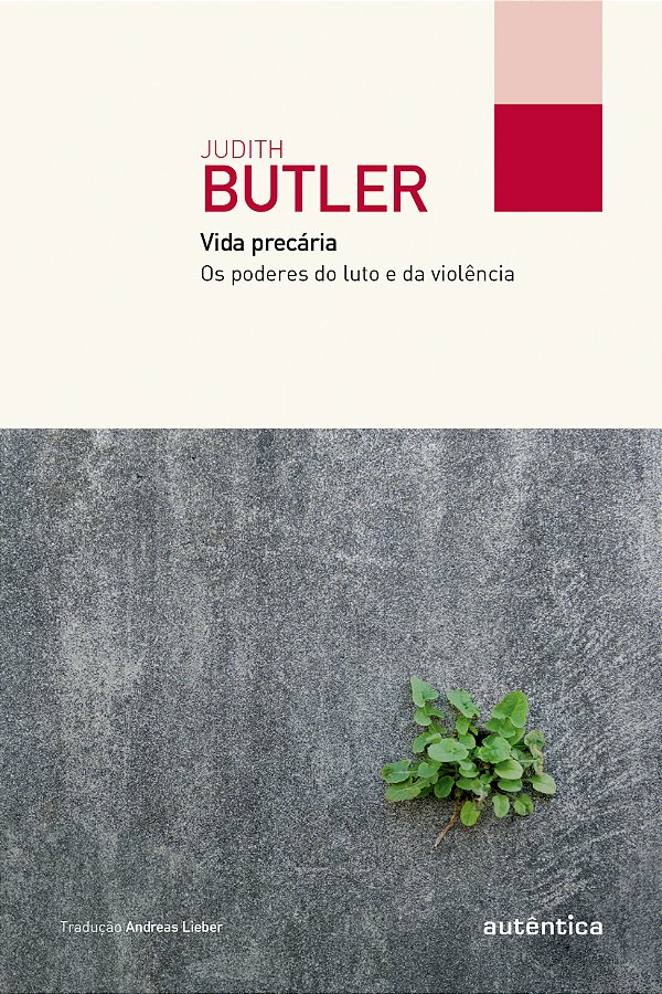 Livro Vida precária: os poderes do luto e da violência