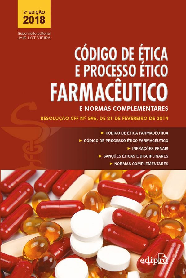 Livro Código de Ética e Processo Ético Farmacêutico e Nor...