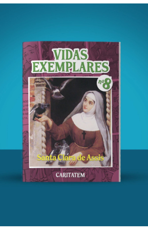 Livro Vidas Exemplares - Santa Clara De Assis