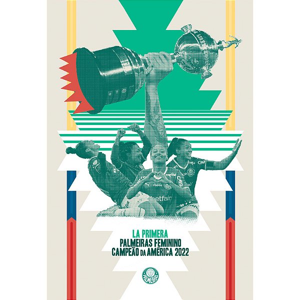 Livro La Primera -  Palmeiras Feminino Campeão Da América 2022