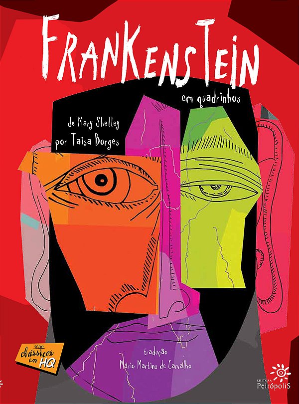 Livro Frankenstein em quadrinhos