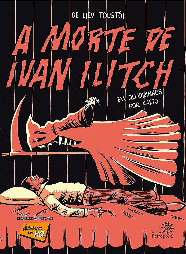 Livro A morte de Ivan Ilitch em quadrinhos