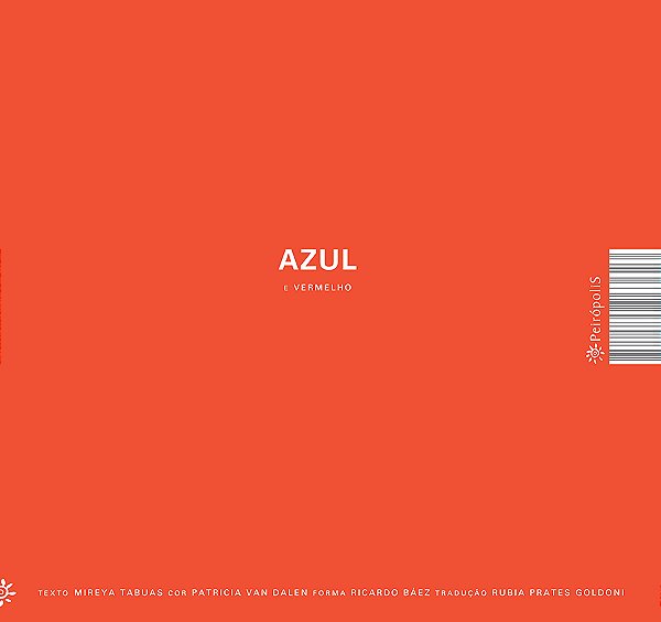 Livro Azul e vermelho