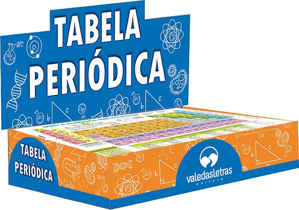 Livro Tabela periódica c/ 50 unidades