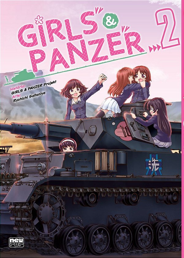 Livro Girls and Panzer - Volume 02