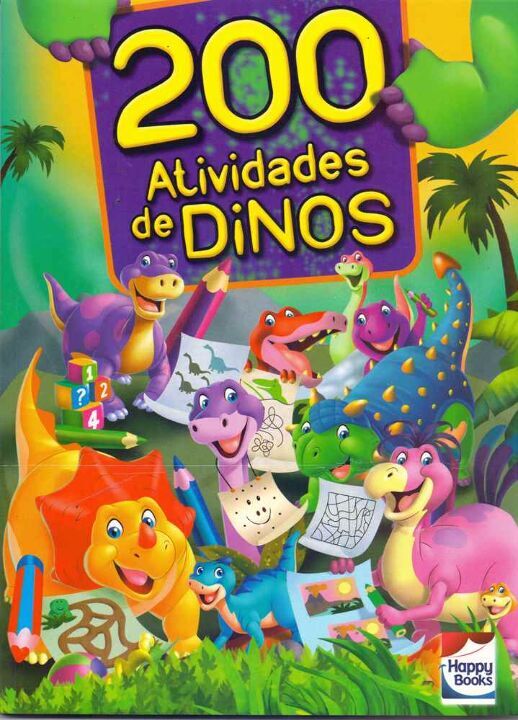 Livro 200 Atividades de Dinos