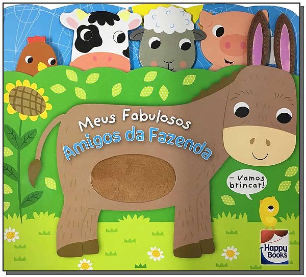 Livro Carinhas Felizes: Amigos da Fazenda