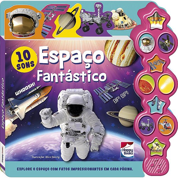 Livro SUPERSONS COM ABAS: ESPACO FANTASTICO