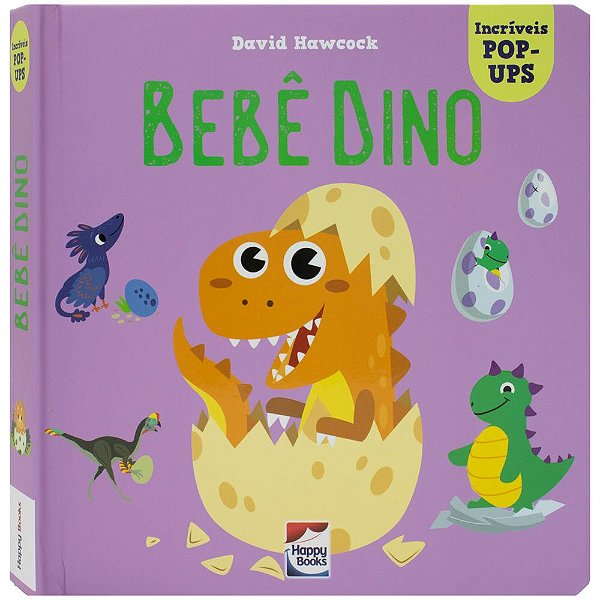 Livro Incríveis POP-UPS: Bebê Dino