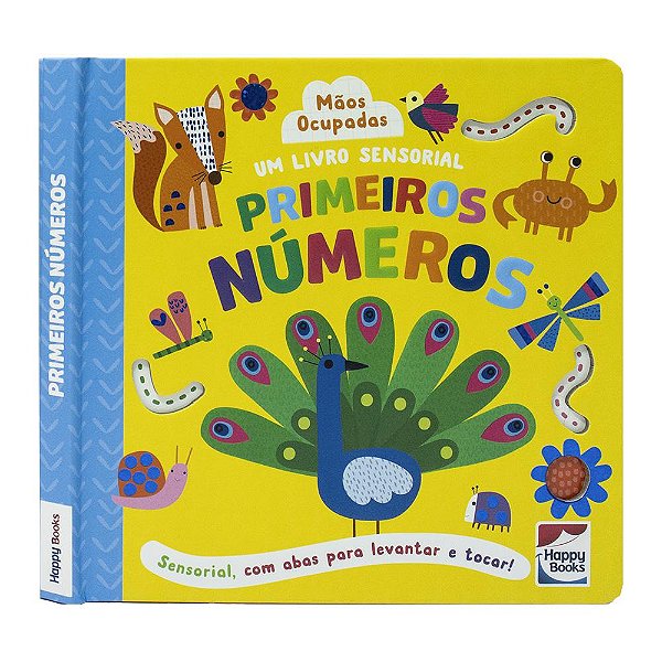 Livro Mãos Ocupadas - Um Livro Sensorial: Primeiros Números