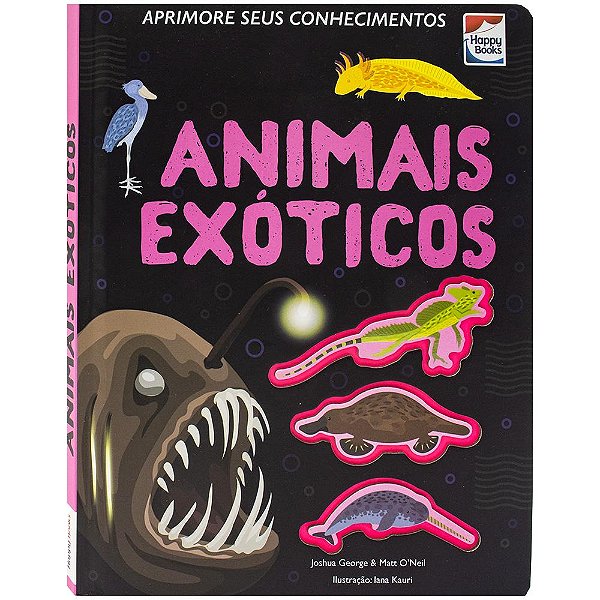 Livro Aprimore seus Conhecimentos: Animais Exóticos