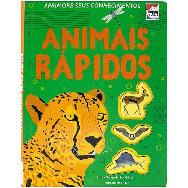 Livro Aprimore seus Conhecimentos: Animais Rápidos