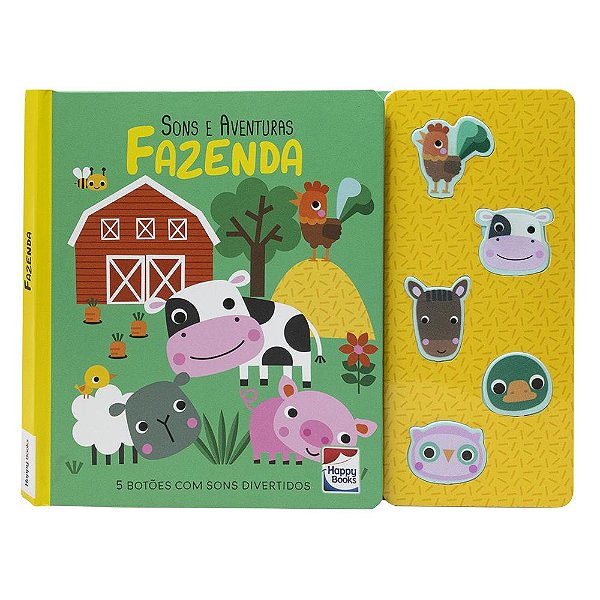 Livro Sons e Aventuras: Fazenda