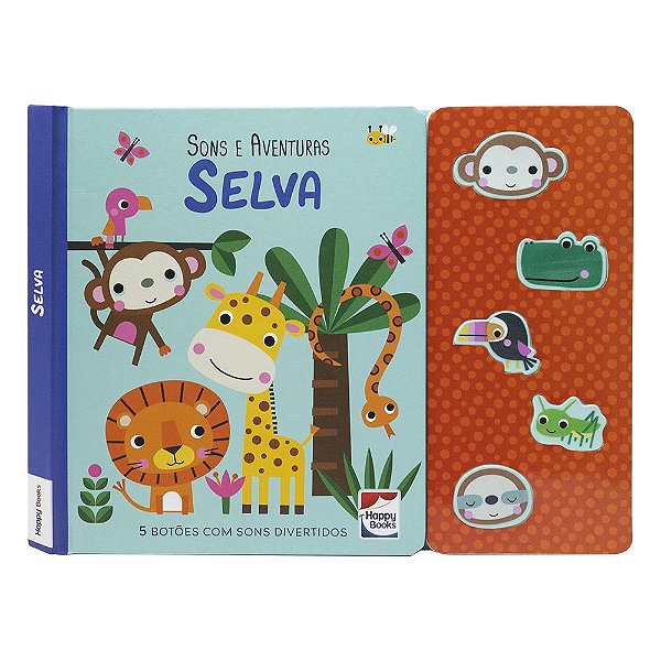 Livro Sons e Aventuras: Selva