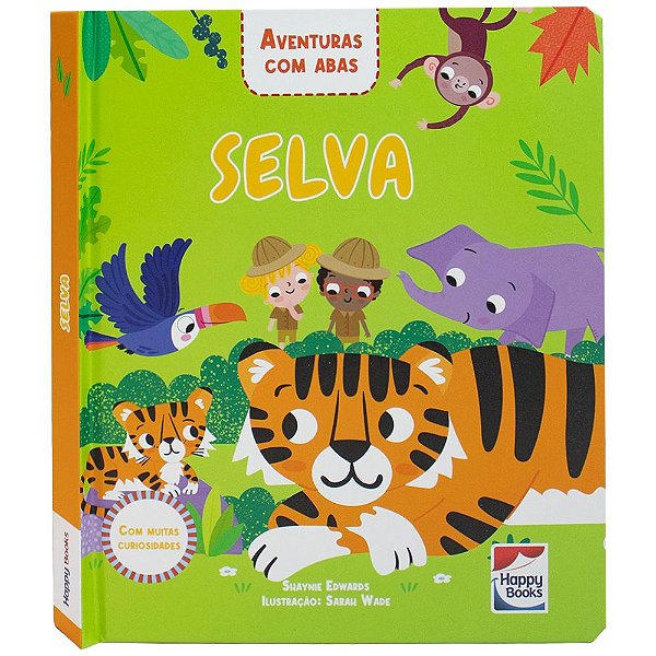 Livro Aventuras com Abas: Selva