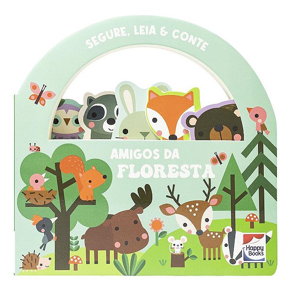 Livro Segure, Leia & Conte: Amigos da Floresta