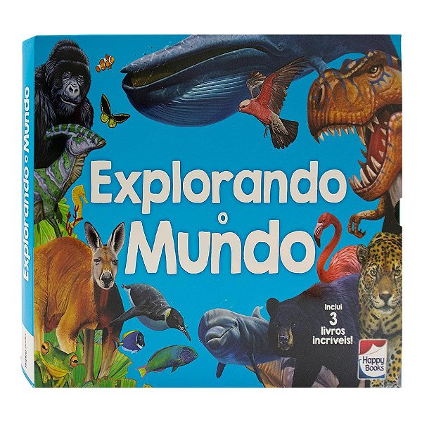 Livro Explorando o Mundo II: Combo com 3 livros