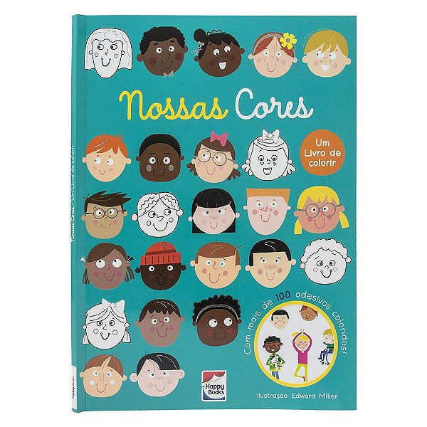 Livro Nossas Cores - Um livro de Colorir